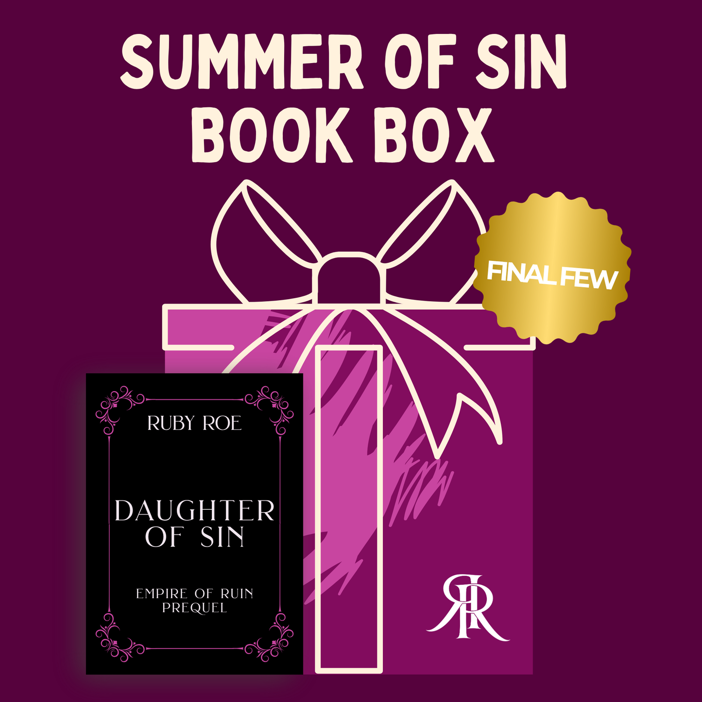 PREORDER: Summer of Sin Limited Edition Book Box