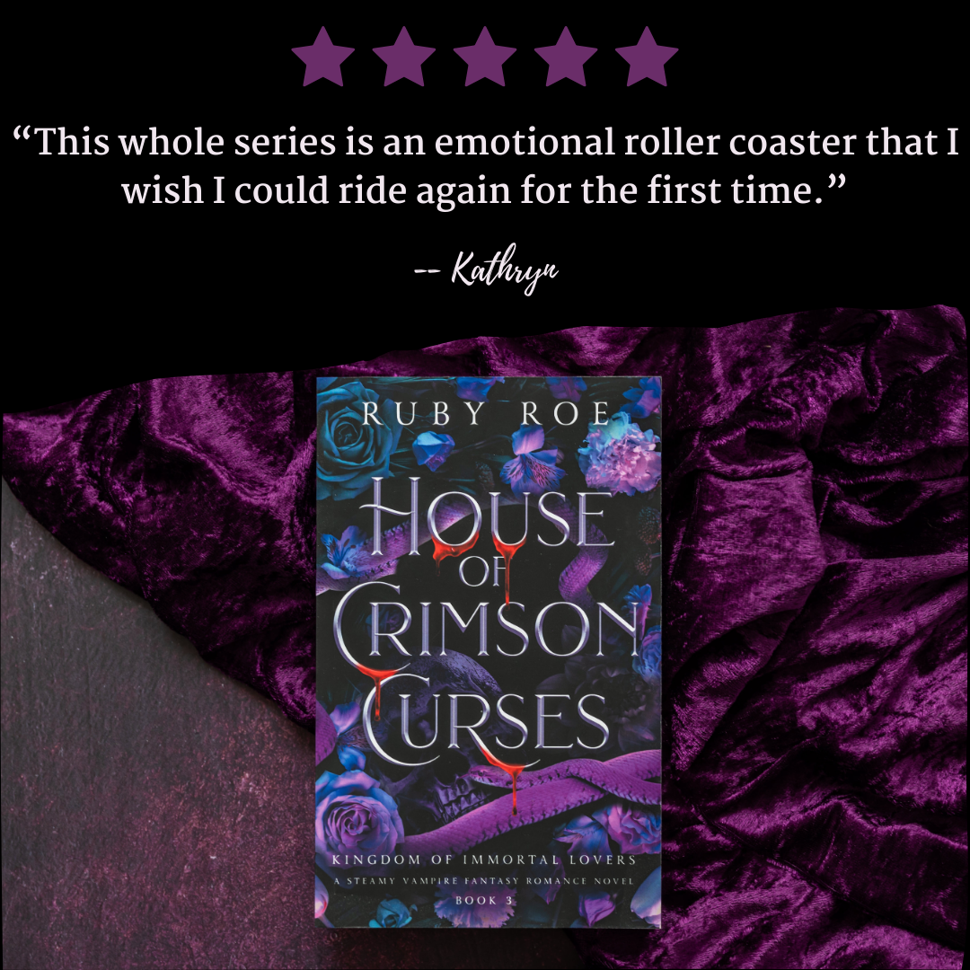 House of Crimson Curses — Signed Sapphic Vampire Romance Finale House of Crimson Curses — Signed Sapphic Vampire Romance Finale