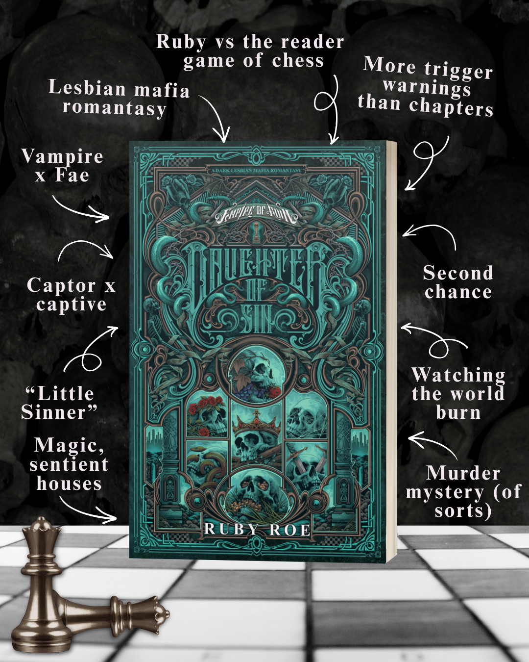 PREORDER: Daughter of Sin (Book)