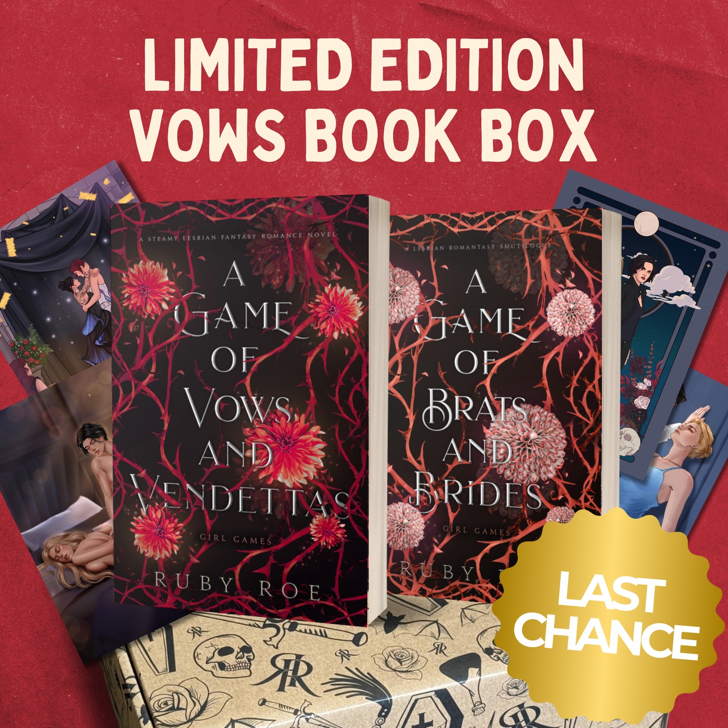 A Game of Vows and Vendettas Book Box