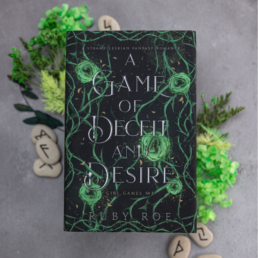 A Game of Deceit and Desire Signed Hardback