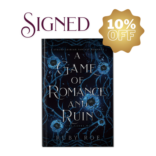 A Game of Romance and Ruin Signed Hardback