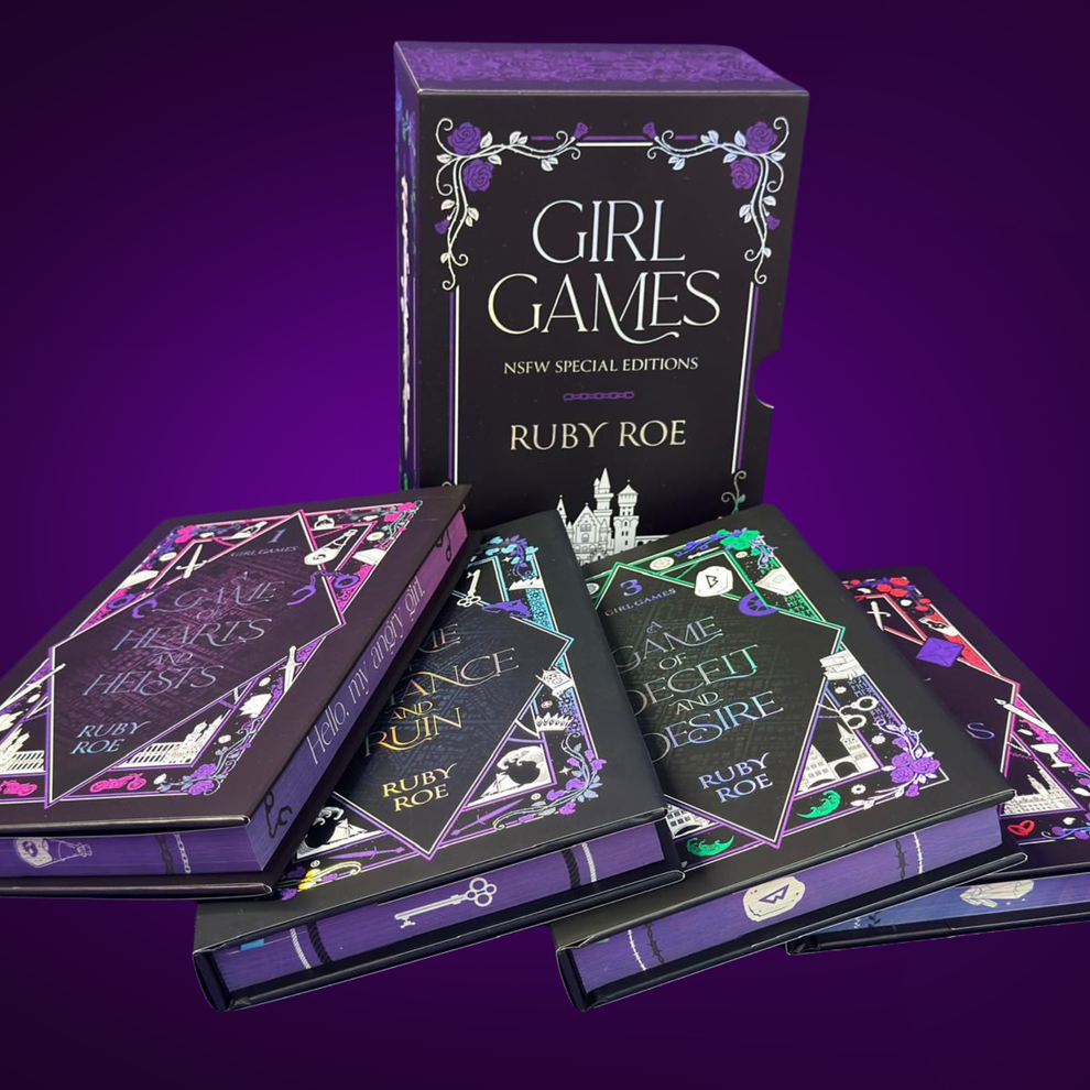 PREORDER: Girl Games Special Edition Book Collection – Ruby Roe's Bookshop