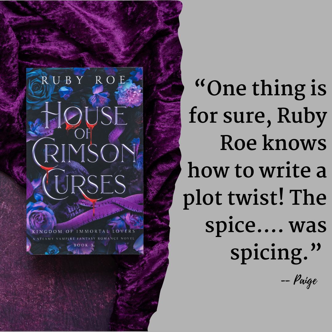 House of Crimson Curses — Signed Sapphic Vampire Romance Finale