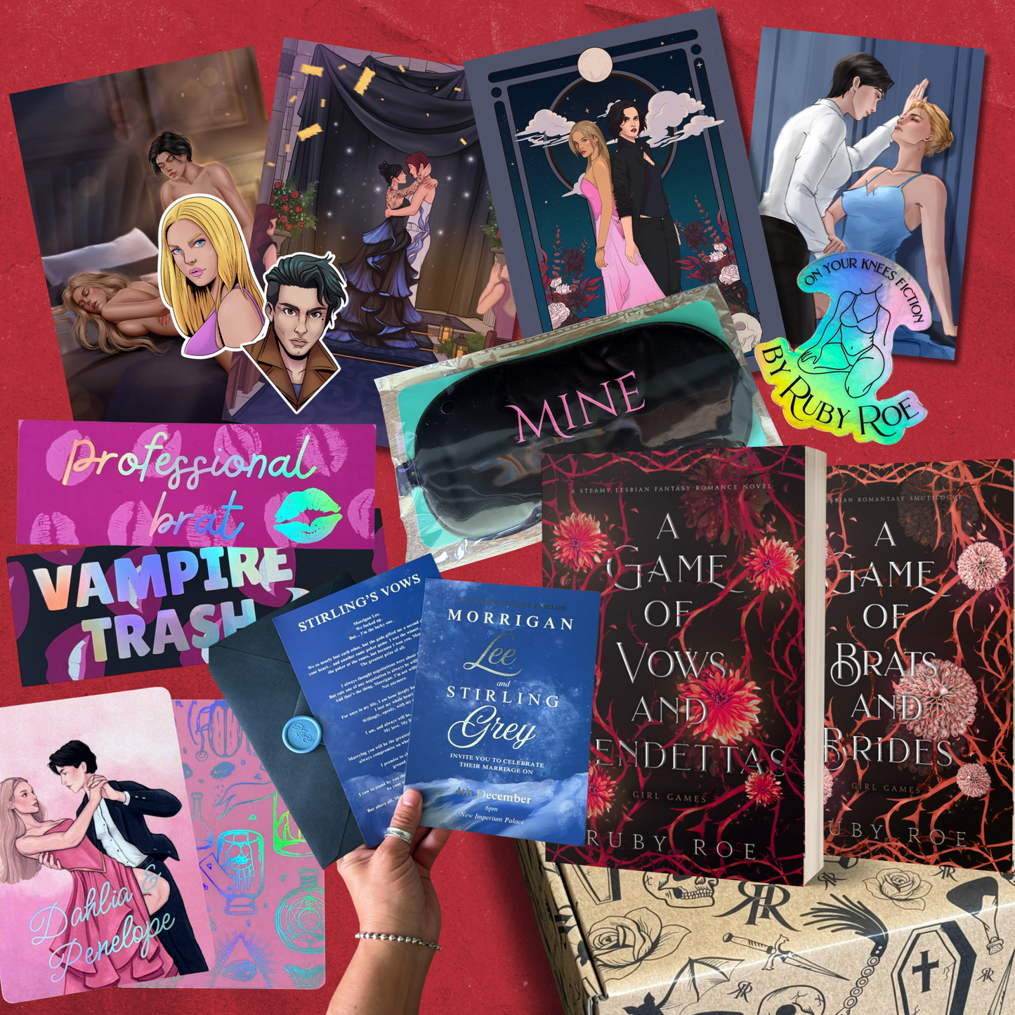 A Game of Vows and Vendettas Book Box