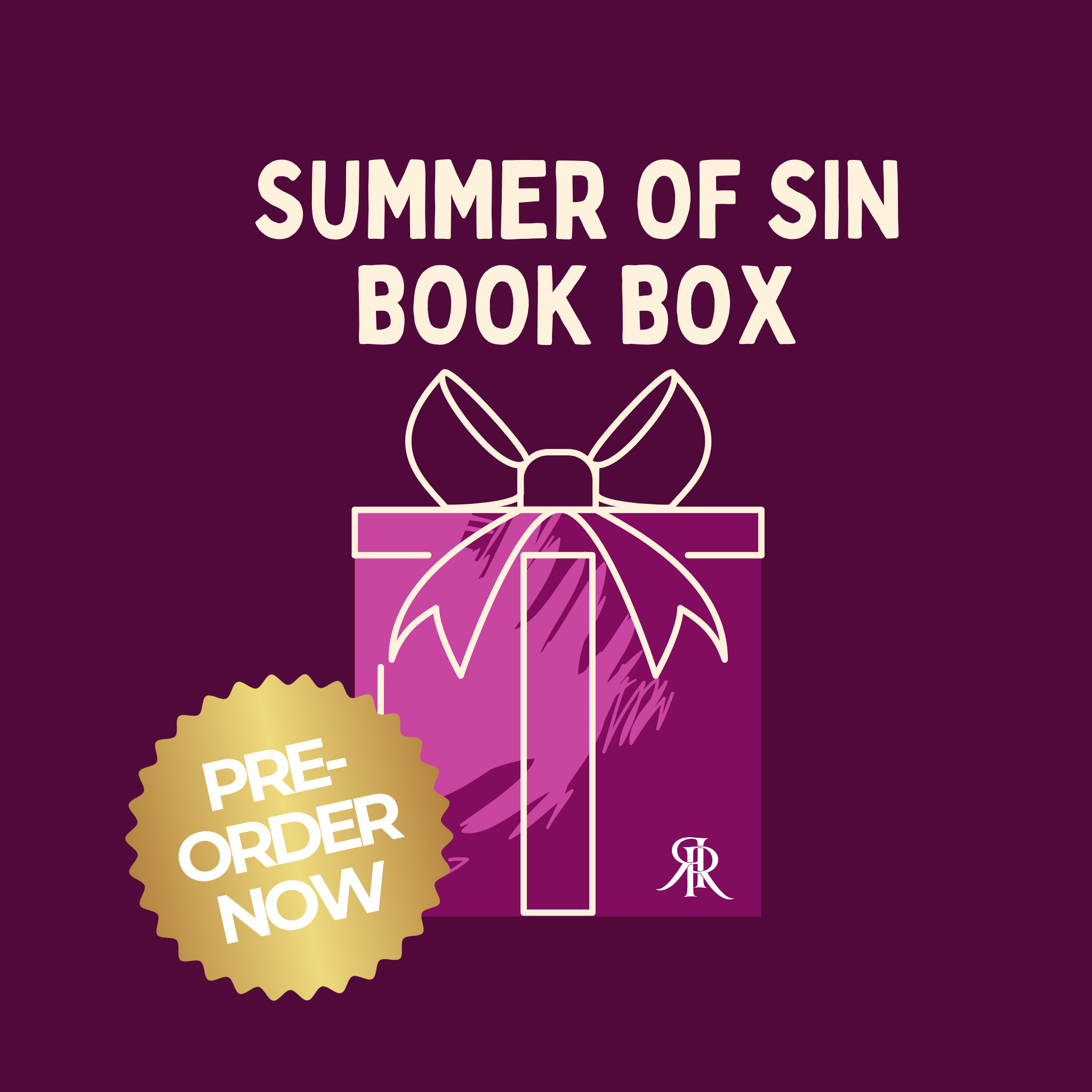 PREORDER: Summer of Sin Limited Edition Book Box – Ruby Roe's Bookshop
