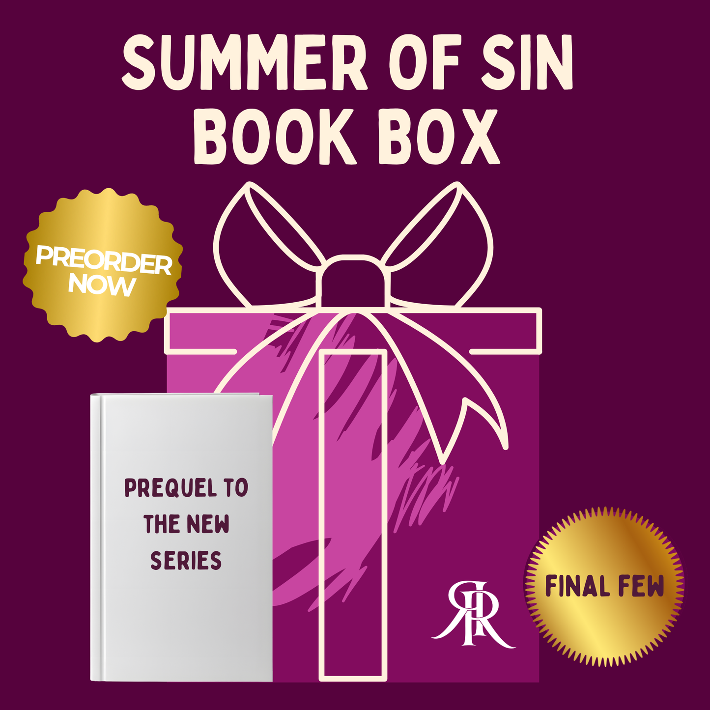 Summer of Sin Limited Edition Book Box (preorder) by Ruby Roe — Daughter of Sin exclusive cover edition